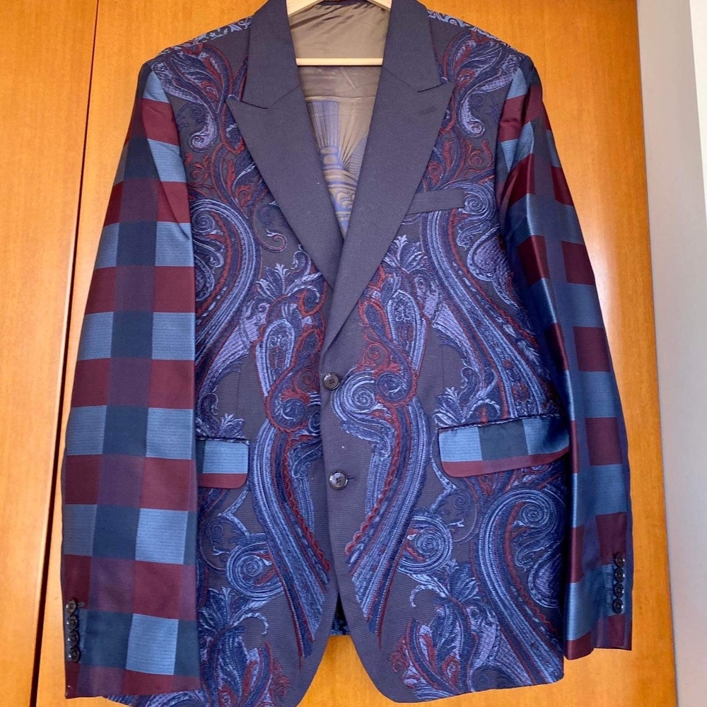 Robert graham Silk royal court coat jacket limited